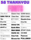 58 ThankYou Fonts: Commercial Use