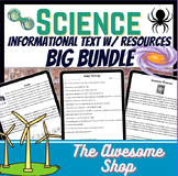 60 Science Passages W/ Worksheets for Special Education Di