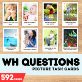 592 WH Questions:Who What Where When Why How Which Autism 