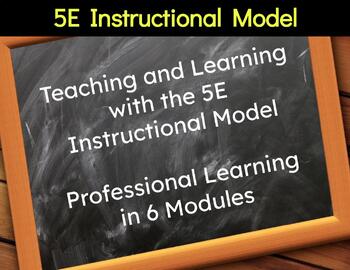 Preview of 5E Instructional Model Professional Development Modules