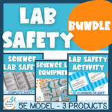 5E Science Lab Safety Unit - Lab Safety Activities - Back 