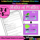 Temperature & Matter Lab- Is Gas Really Matter? With Extension