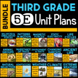 3rd Grade Science Units 5E Lesson Plans Year-long BUNDLE N