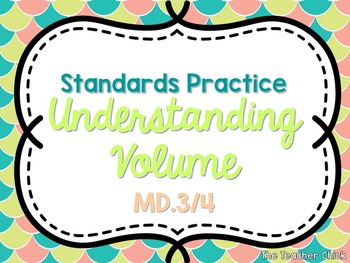 Preview of 5.MD.3 & 5.MD.4 Standards Practice {Freebie!}
