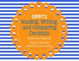 5.NBT.2 Reading, Writing, and Comparing Decimals Notebook 