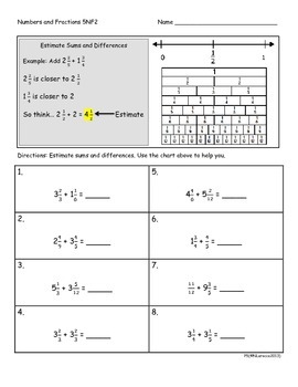 5nf2 5th grade common core math practice or assessments fraction word