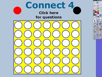 Preview of 5.NF.3- Connect Four Review Game ActiveInspire Flipchart