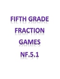 5.NF.1 Fraction Games for Fifth Grade Colored