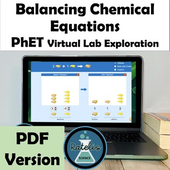 5e Explore Phet Balancing Chemical Equations Ms Ps 1 5 Pdf By Ratelis Science