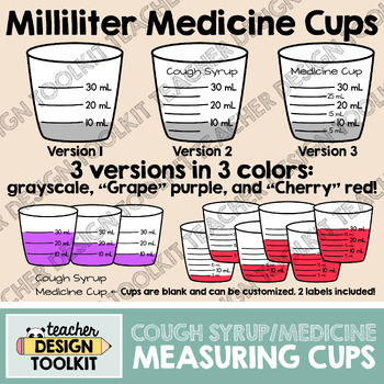 Metric Only Dosage/Dispensing Cups - 30 mL (1,000 Cups)