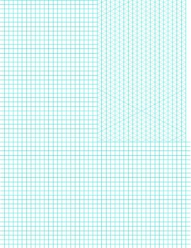 5mm isometric triangle and graph paper by otw tech prep llc tpt