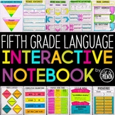 5th Grade Language Interactive  Notebook  Grammar Interactive Notebook