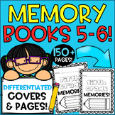 5th & 6th Grade End of Year Memory Books! Printable Yearbooks!