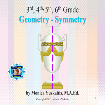 Preview of 5th & 6th Grade Geometry - Symmetry Powerpoint Lesson