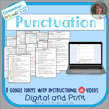 Preview of 5th-6th Grades: Part 10 Punctuation--Grammar Wired!