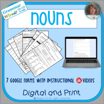 Preview of 5th-6th Grades: Part 2 Nouns--Grammar Wired!