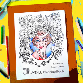 Preview of 5th Avenue Coloring Book