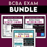 5th Edition BCBA Exam Study Guide BUNDLE | Workbook + Study Guide + Flashcards