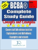 5th Edition BCBA Exam Study Guide  | Full 5th Edition Task