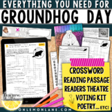 5th February Groundhog Day Crossword Puzzle Reader's Theat