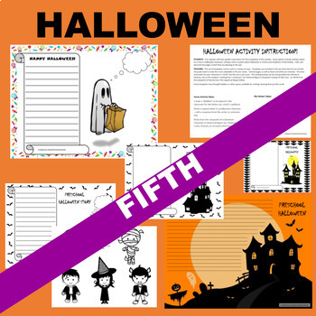 5th grade halloween writing activities