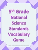 5th Fifth Grade NGSS Next Generation Science Standards Voc