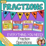 5th Fractions Kit Bundle - Multiply, divide, add, subtract