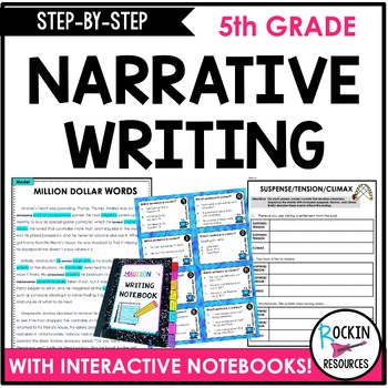 Preview of 5th GRADE NARRATIVE WRITING | NARRATIVE WRITING FOR GRADE 5