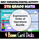 5th Grade Evaluating Expressions/Order of Operations Boom 
