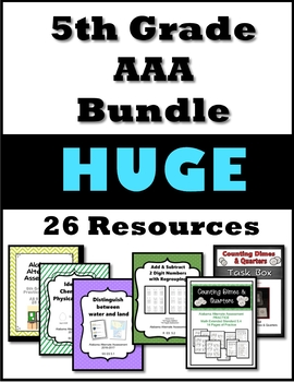 5th Grade AAA Resource Bundle