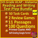 5th Grade ACAP Alabama Reading and Writing Bundle Tests, G