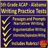 5th Grade ACAP Alabama Text Dependent Writing (TDW) Passag