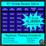 5th Grade Algebra Review Game - Game Show Style