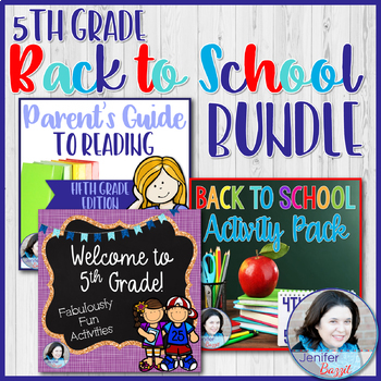Preview of 5th Grade Back to School Bundle