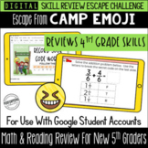 5th Grade Back to School Review Game | Digital Escape Room