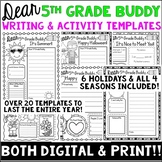 5th Grade Buddy-Pen Pal Writing & Activities