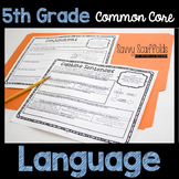 5th Grade Language Common Core