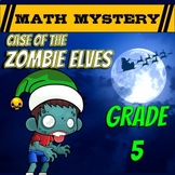 5th Grade Christmas Activity - Christmas Math Mystery : Zo