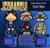5th Grade Civil War Jeopardy Game