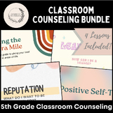 5th Grade Classroom Counseling Bundle