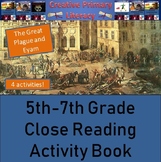 Great Plague & Eyam Close Reading Activity Book 5th Grade 
