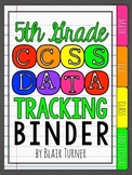 5th Grade Common Core Data Tracking Binder {EDITABLE!}