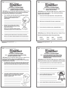 5th Grade LANGUAGE Bundle – Daily Grammar Practice + 5th Grade ELA