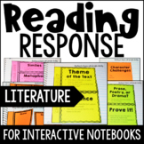 Reading Response Interactive Notebook {Common Core: Literature}
