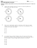 Special Education 5th Grade Common Core Math Word Problems