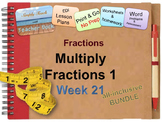 Week 21 Modeling Multiplication of Fractions 5th Grade Com