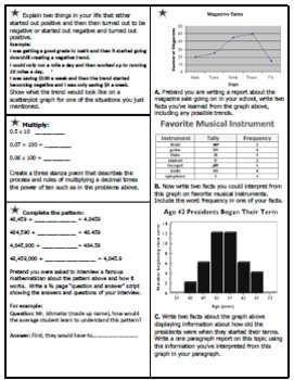 5th Grade Math Journal Prompts and Activities for Every Standard!