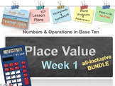 Week 1 Place Value 5th Grade Common Core Math Lessons (Revised)