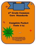 5th Grade Common Core Math Tests (All Standards)