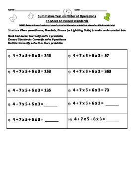 Parenthesis, Brackets and Braces (Expressions) - 5th Grade Mage